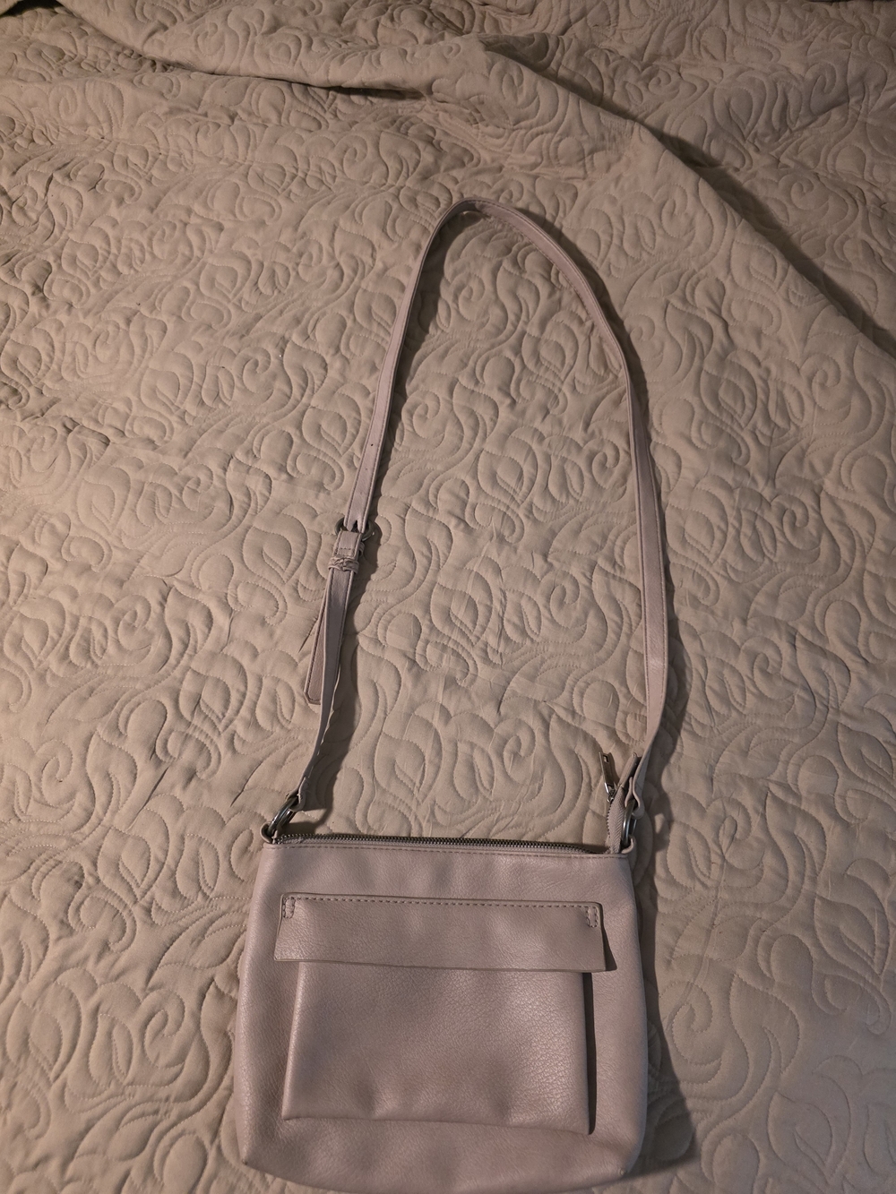 Women's Crossbody Bag in Light Mauve